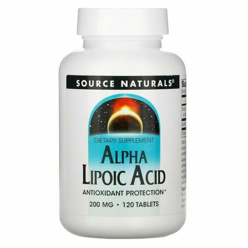  Alpha Lipoic Acid, Sourse Naturals,   , 200  120    -     , -,   