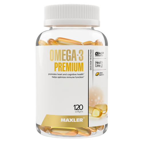������ ������ �����-3 ������� Maxler Omega-3 Premium 120 �� (USA) ����