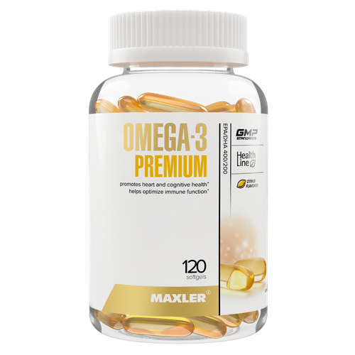  -3  Maxler Omega-3 Premium 120  (USA)   -     , -,   