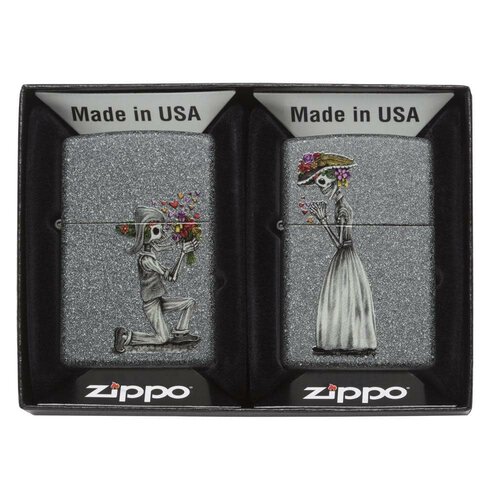   Zippo  Iron Stone Couple, 2  2 . 1 . 