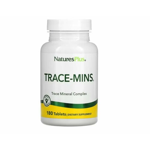 ������ ������ �������� �������������� Nature's Plus Trace-Mins, ���������������, 180 �������� ����