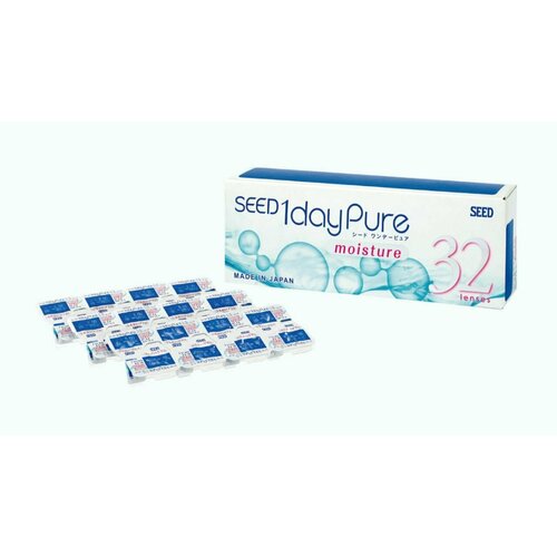 ������ ������ ����������� ���������� ����� SEED 1dayPure moisture, 32 ��., R 8,8, D -14,5, 1 ��. ����
