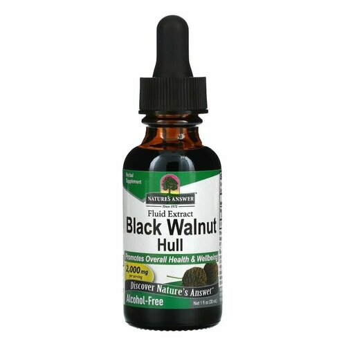 ������ ������ Nature's Answer, �������� ������� �����, ������ ��������, ��� ������, Black Walnut Hull, 2000 ��, 30 �� ����