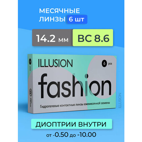 ������ ������ ���������� ����� �� ����� ILLUSION Fashion, 6 ��., R 8,6, D -1,75 ����