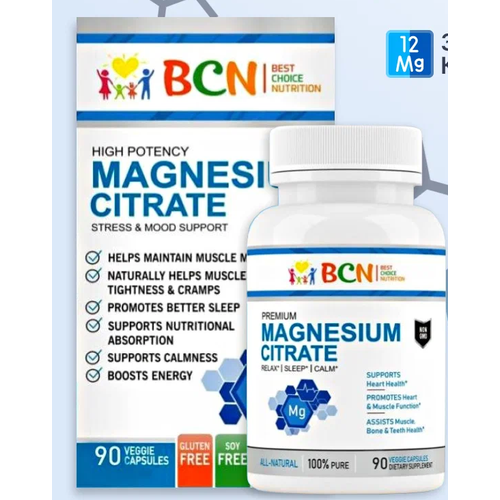    BCN Magnesium Citrate 400 , 90 .   -     , -,   