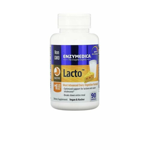 ������ ������ Enzymedica Lacto (��������), 90 ������������ ������ ����