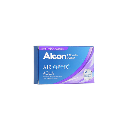 ������ ������ ���������� ����� �� ����� Alcon Air optix Aqua Multifocal, 3 ��., R 8,6, D +6, ADD: ������ ����