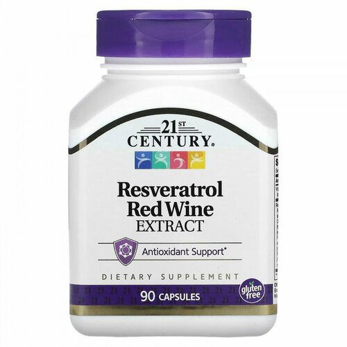  21st Century Resveratrol Red Wine  (  ) 90    -     , -,   