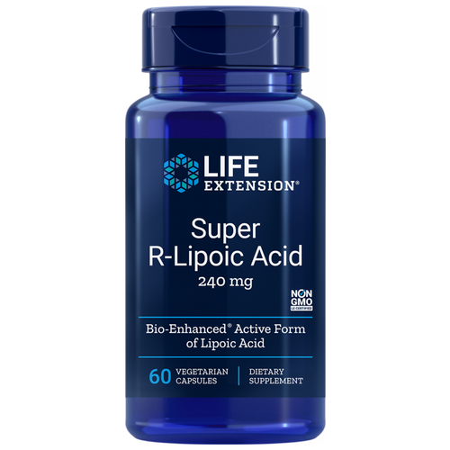 ������ ������ ������� Life Extension Super R-Lipoic Acid, 60 �, 240 ��, 60 ��. ����