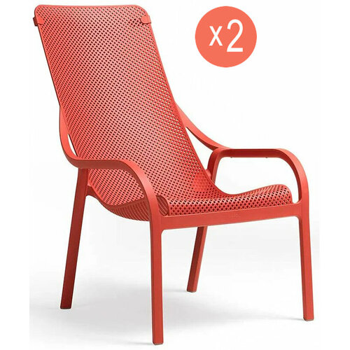 ������ ������ �������� �� 2-� ������ Nardi Net Lounge Set, ���� ���������� ����