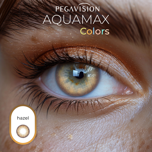    Pegavision Aquamax Colors, 2 ., R 8,6, D -4, Hazel, 1 .   -     , -,   