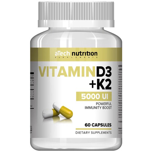 ������ ������ Vitamin D3+K2 ����., 37 �, 60 ��. ����