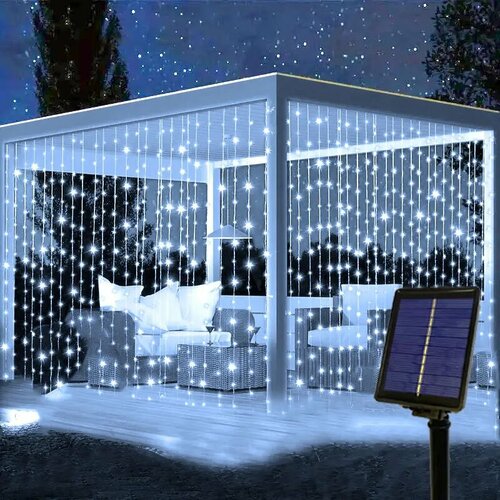 ������ ������ ��������� ������������ �������� STUXMOS, Solar-6x3M 600LEDs, White Light ����