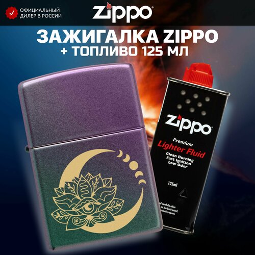    ZIPPO 48587 Lotus Moon +     125    -     , -,   