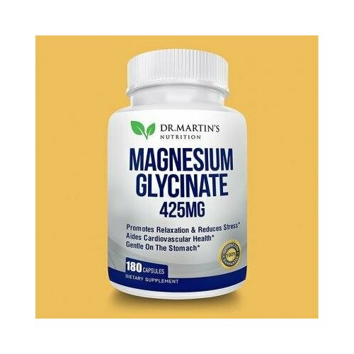  Magnesium Glycinate, Dr. Martin's,   180  425   -     , -,   