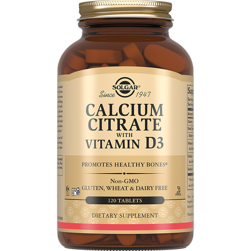  Solgar Calcium Citrate with Vitamin D3  120    -     , -,   