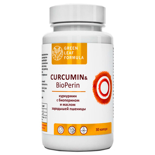  Green Leaf Formula Curcumin & BioPerin ., 0.87 , 30 .   -     , -,   