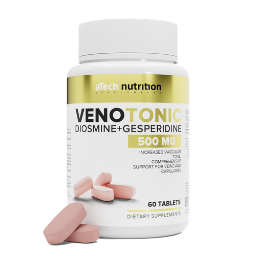   + / VENOTONIC 500  aTech nutrition 60    -     , -,   