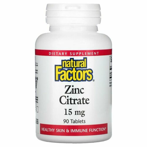 ������ ������ 100% iHerb - ���� ������, Natural Factors, 15 ��, 90 �������� ����