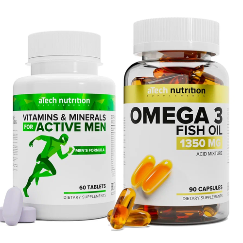 ������ ������ ����� 2 �������� ��������� ��� ������ aTech nutrition �en's formula 60 �������� + ����� 3 90 ������ ����