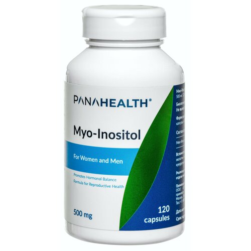 ������ ������ PANAHEALTH Myo-Inositol 500 �� 120 ������ (���-��������) (Shandong runxin biotechnology) ����