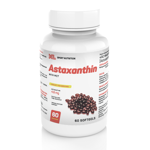   240% XL Astaxanthin with MCT, 60 ,      -     , -,   