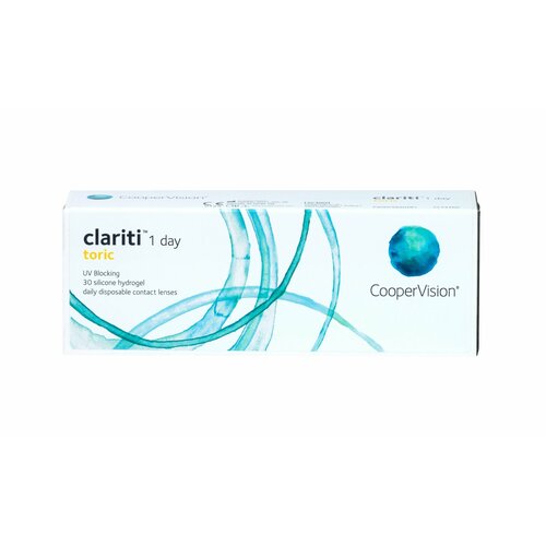    CooperVision Clariti 1 day toric., 30 ., R 8,6, D -1,CYL:-0,75,A:140, , 1 .   -     , -,   