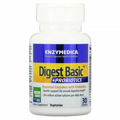  Enzymedica Digest Basic + Probiotics (   ) 30 ,   12/2024   -     , -,   