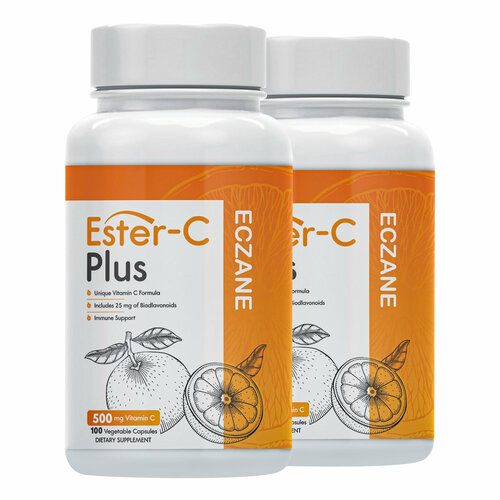 ������ ������ ������� Ester-C Plus Eczane 100 ������, 2 �������� ����