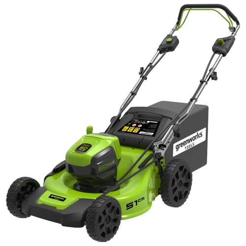 ������ ������ �������������� ������������� Greenworks 2514307 60V 51cm GD60LM51SP DigiPro, 4����,  ��� ��� � ��, 51 �� ����