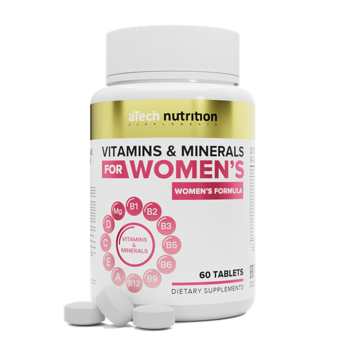 ������ ������ �������� ��� ������ aTech nutrition Women's formula 550 �� 60 �������� ����