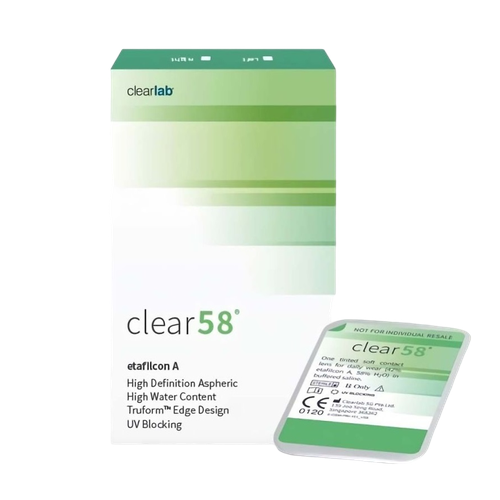    Clearlab Clear 58, 14 , 6 ., R 8,7, D -4,25, 1 .   -     , -,   