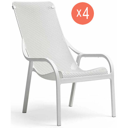������ ������ �������� �� 4-� ������ ������� Nardi Net Lounge Set, ���� ����� ����