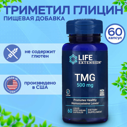 ������ ������ �������� ������ 500 ��. Life Extension TMG 60 ������ ����