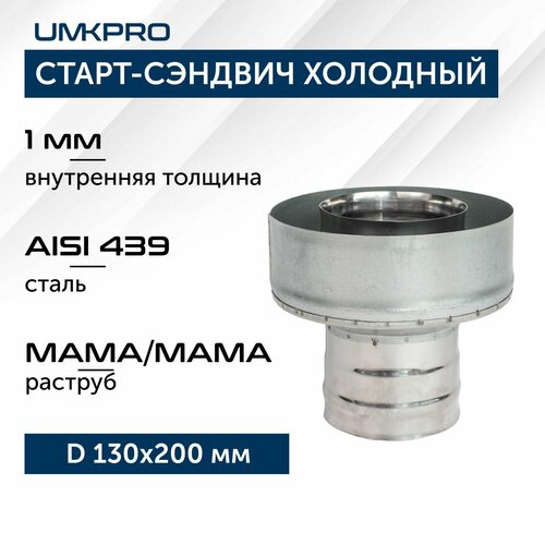 ������ ������ �����-������� �/�-�, � 130�200, AISI 439/439, 1,0��/0,5��, ���-2 ����