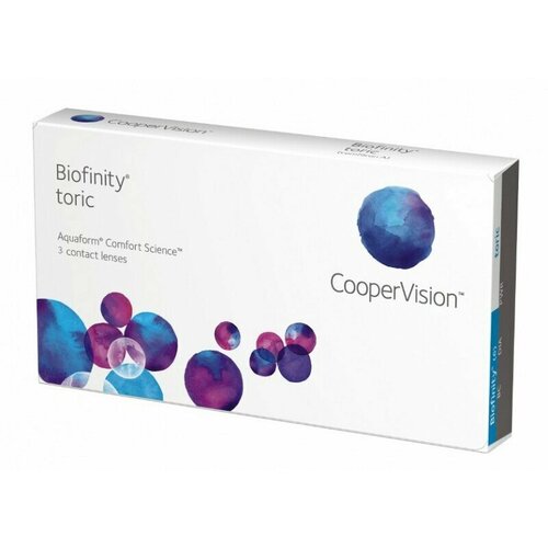 ������ ������ CooperVision ��������������� ����� Biofinity toric (3 ��), +3,00, 8,7, -1,75, 90 ����