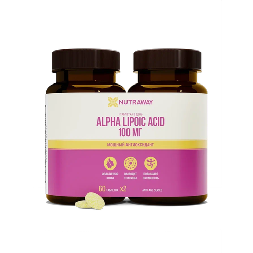  ALPHA LIPOIC ACID (- ) NUTRAWAY 120  ( 60 + 60 )   -     , -,   