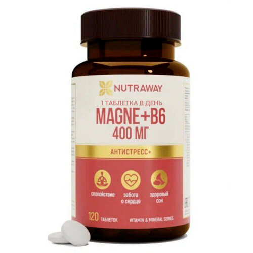 ������ ������ Nutraway Magne + B6 ���., 120 ��. ����