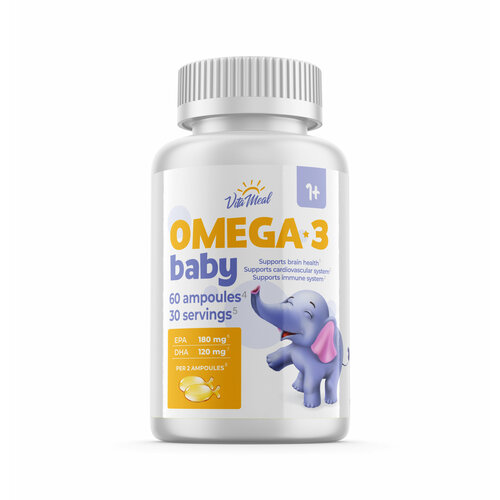   3     VitaMeal Omega-3 Bab   -, 60    -     , -,   