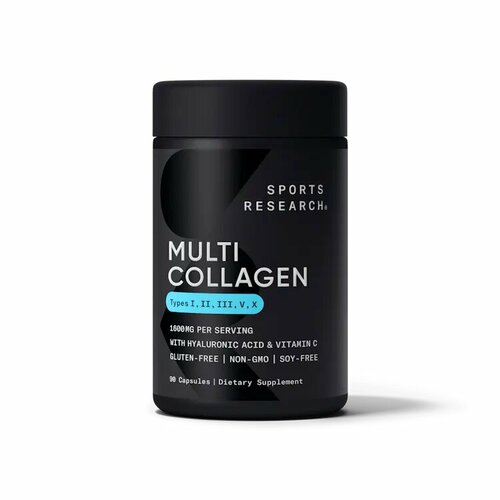 ������ ������ ������ ������������ ��������, Multi Collagen Capsules, Sports Research, 90 ������ ����