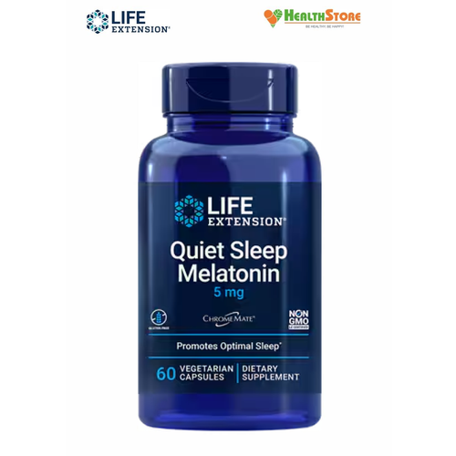������ ������ Life Extension Quiet Sleep Melatonin 5�� 60 ������, ��������� ��� ��� 5 �� + �������� ��������� ����