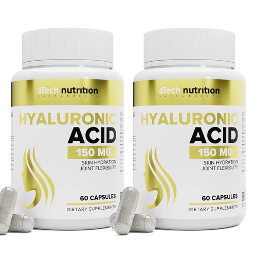   2  HYALURONIC ACID ( ) aTech nutrition 60 + 60    -     , -,   