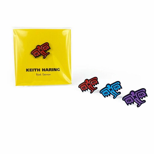    / Little Pins / Keith Haring - Bat Demon /  /    -     , -,   