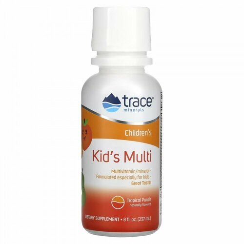 ������ ������ Trace Minerals, Kids Multi, ��� ����������, 237 �� ����