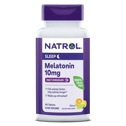 ������ ������ Melatonin Fast Dissolve ���., 10 ��, 50 �, 60 ��., ���������� ����