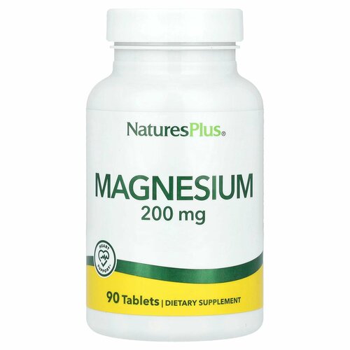 ������ ������ ������ �����, Nature's Plus Magnesium chelate, 200 ��, 90 �������� ����