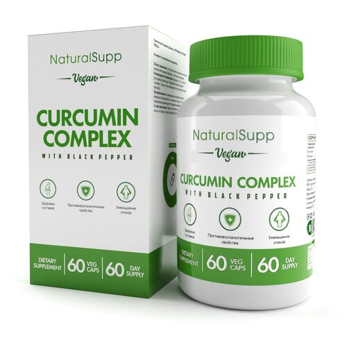   NaturalSupp Curcumin Complex (), 60 .   -     , -,   