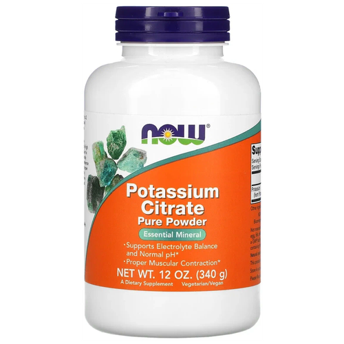   NOW Potassium Citrate, 340    -     , -,   