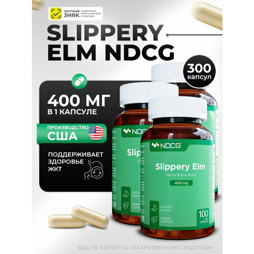 ������ ������ Slippery Elm, 400 ��, 100 ��., 3 ��. ����