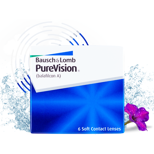    Bausch & Lomb PureVision, 6 ., R 8,6, D -0,75   -     , -,   